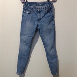 Old Navy Women's Mid Blue Skinny Jeans